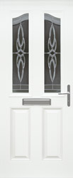 2 Panel 2 Angle Composite Door