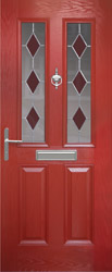 2 Panel 2 Square Composite Door