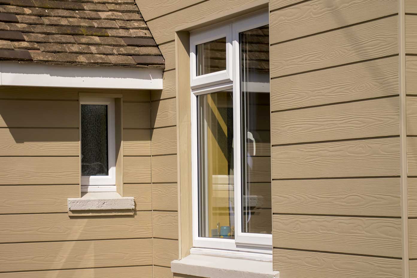 Casement Windows white upvc
