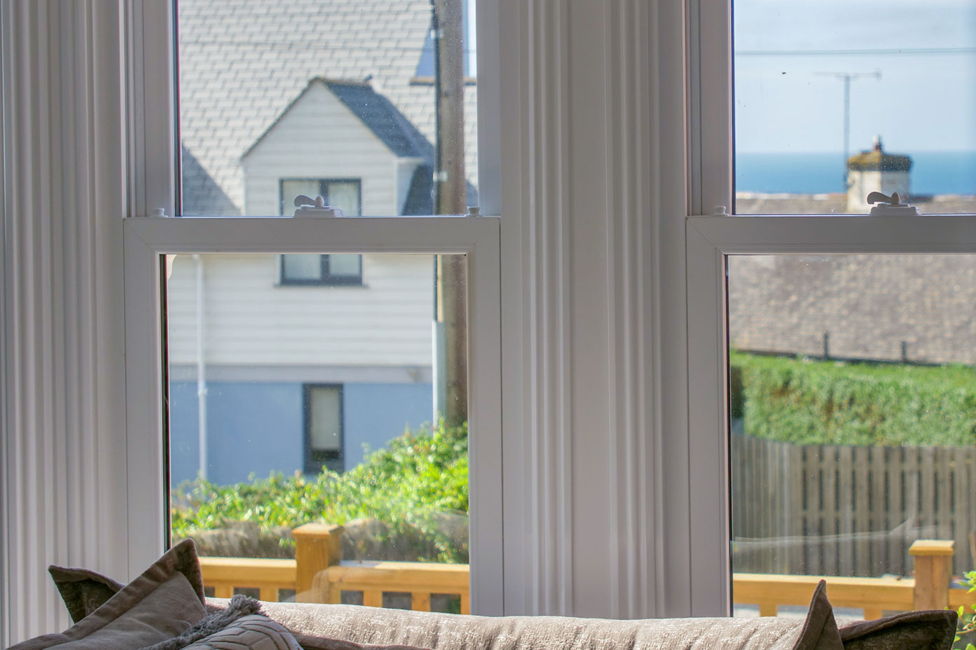 Sash Window with a Sea view