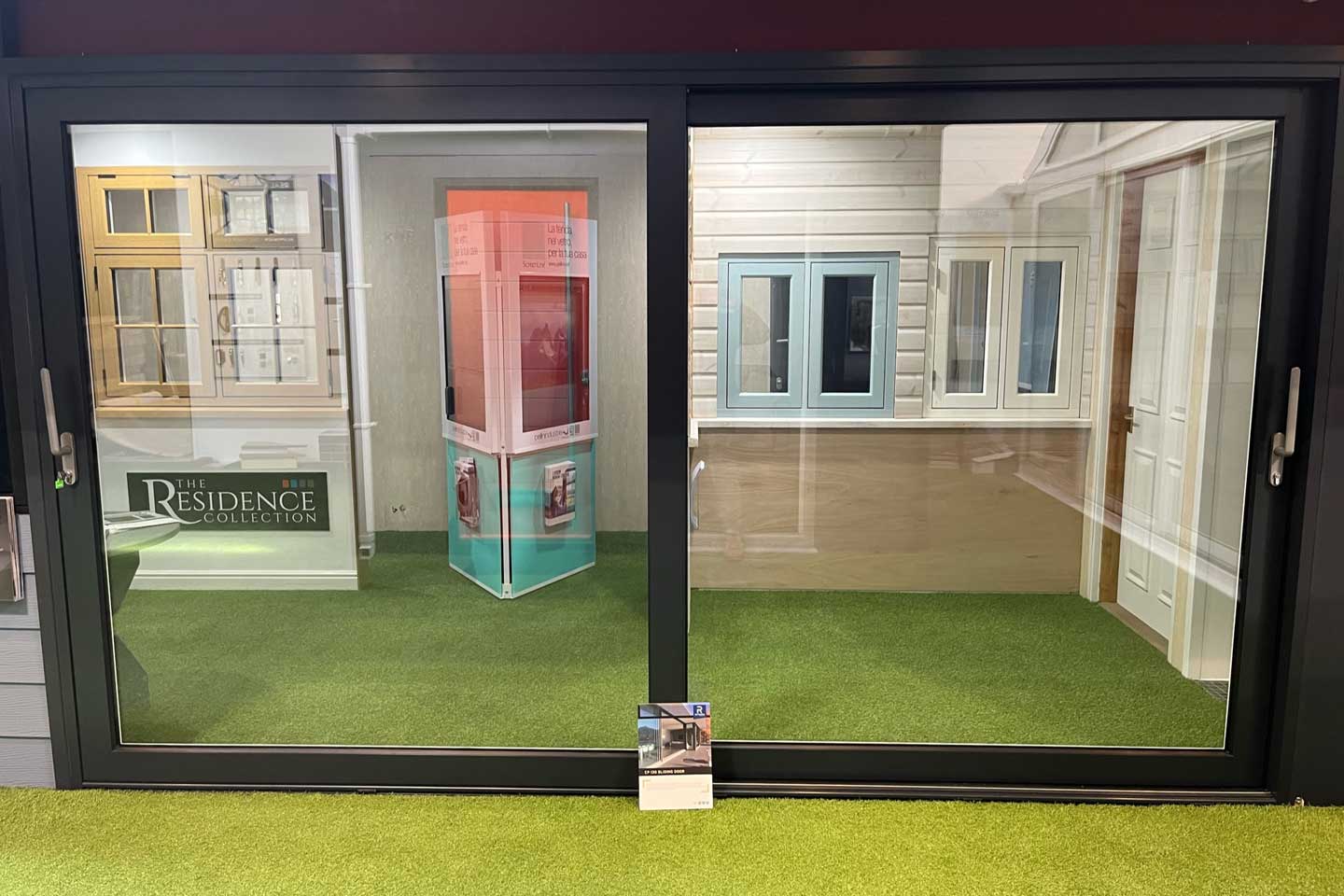 Patio Doors within a Showroom