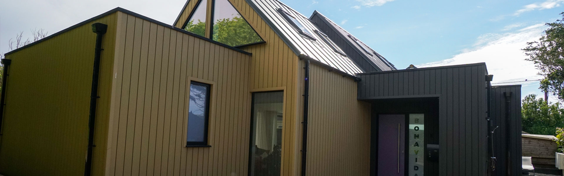 Home with Windows and Door fitted