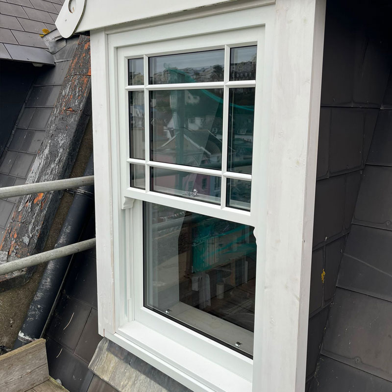 Classic wooden windows