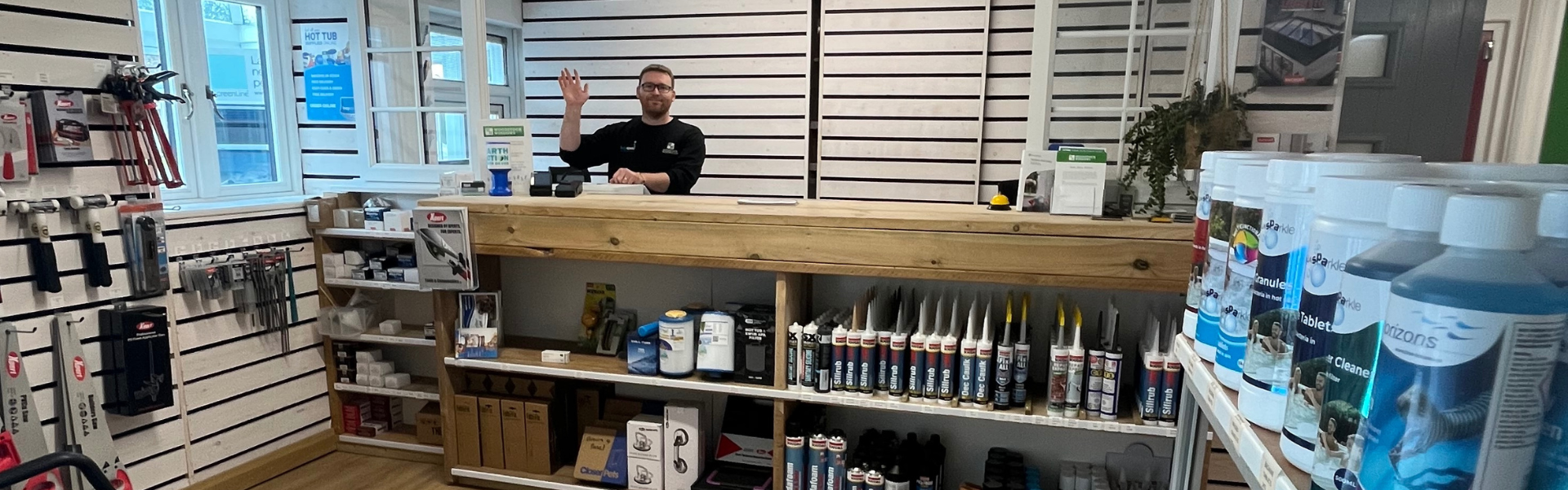 The Trade & Supply area of Woodstock Windows showroom