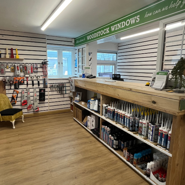 Trade & Supply area for customers visiting the North Devon Showroom