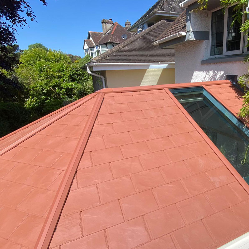 A Warm Tiled Conservatory Roof which are designed to retain warmth