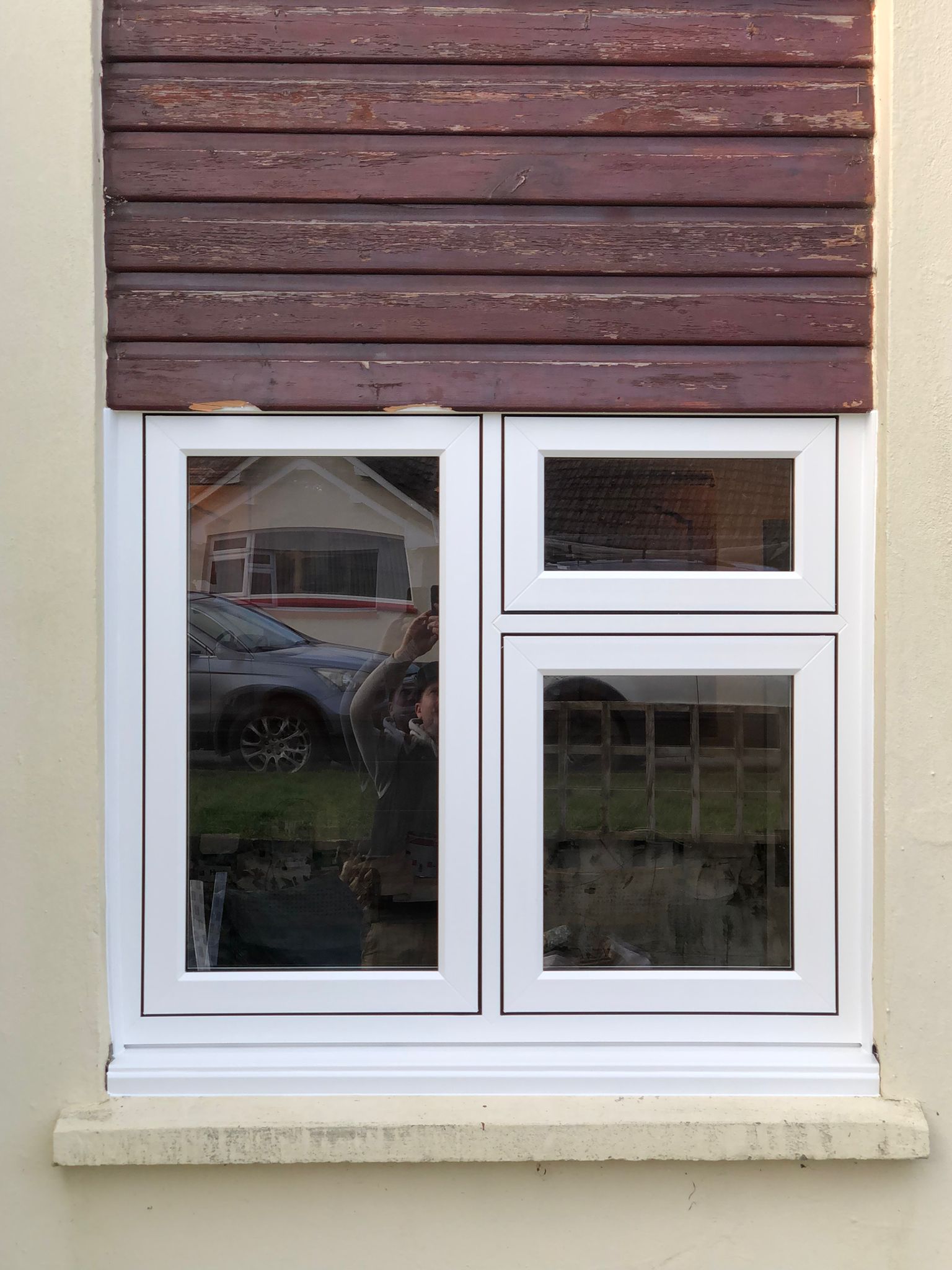 White coloured Lingham Joinery Window fitted by Woodstock Windows