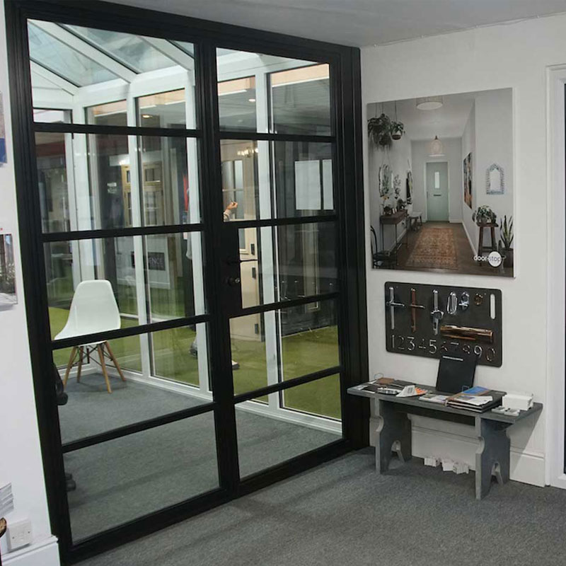 Internal doors at Woodstock Windows Showroom