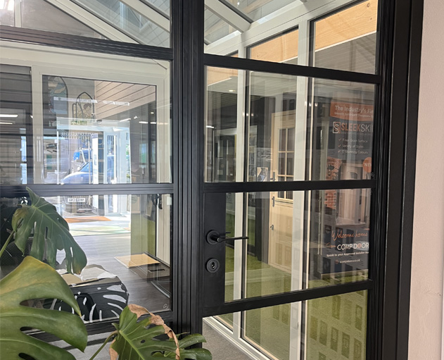 Aluminium internal office doors and screens