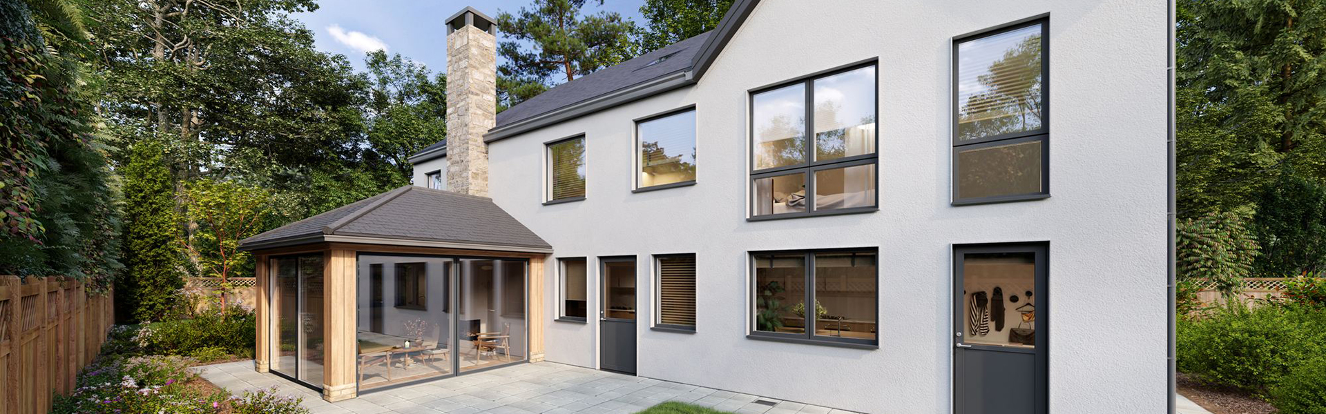 Velfec 200 range of windows installed in Devon