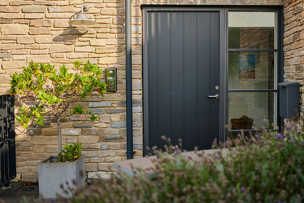 Velfac entrance doors from Woodstock