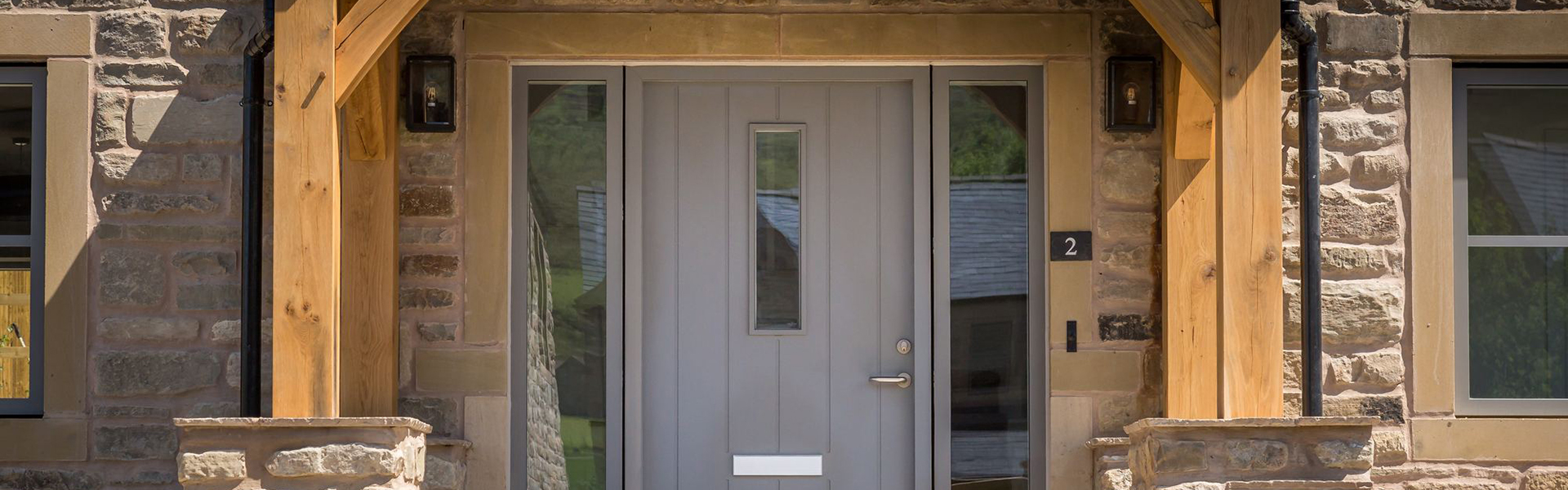 Velfac entrance doors supplied and fitted in Devon