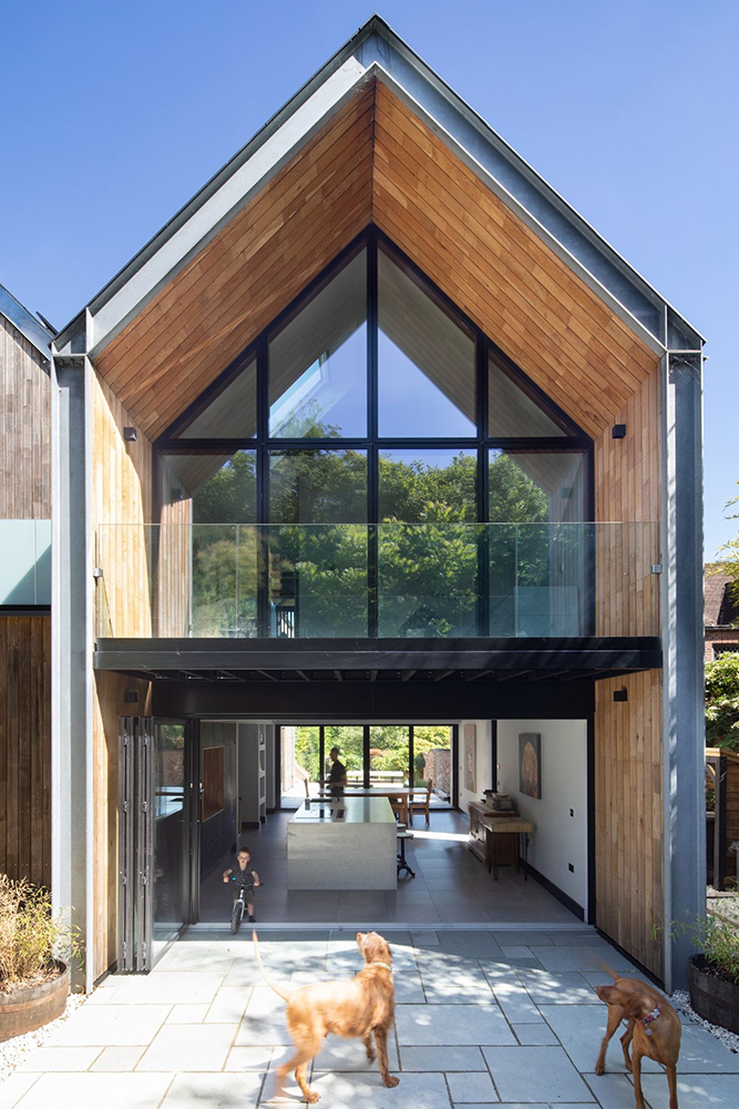 Woodstock supplies the full range of Velfac sliding doors