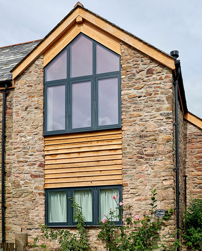 Velfac windows installed in Coryde