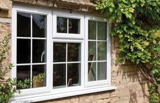 UPVC windows fitted to a North Devon cottage