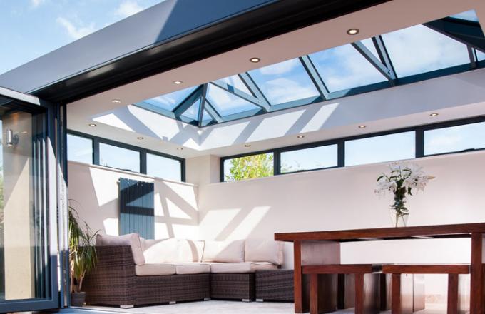 aluminium sky room conservatory