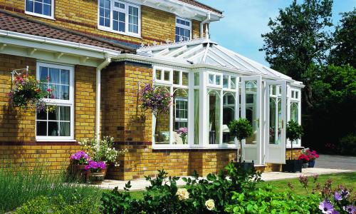 flat and Victorian Combination conservatory