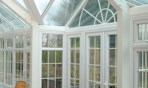 uPVC conservatories with large roofs