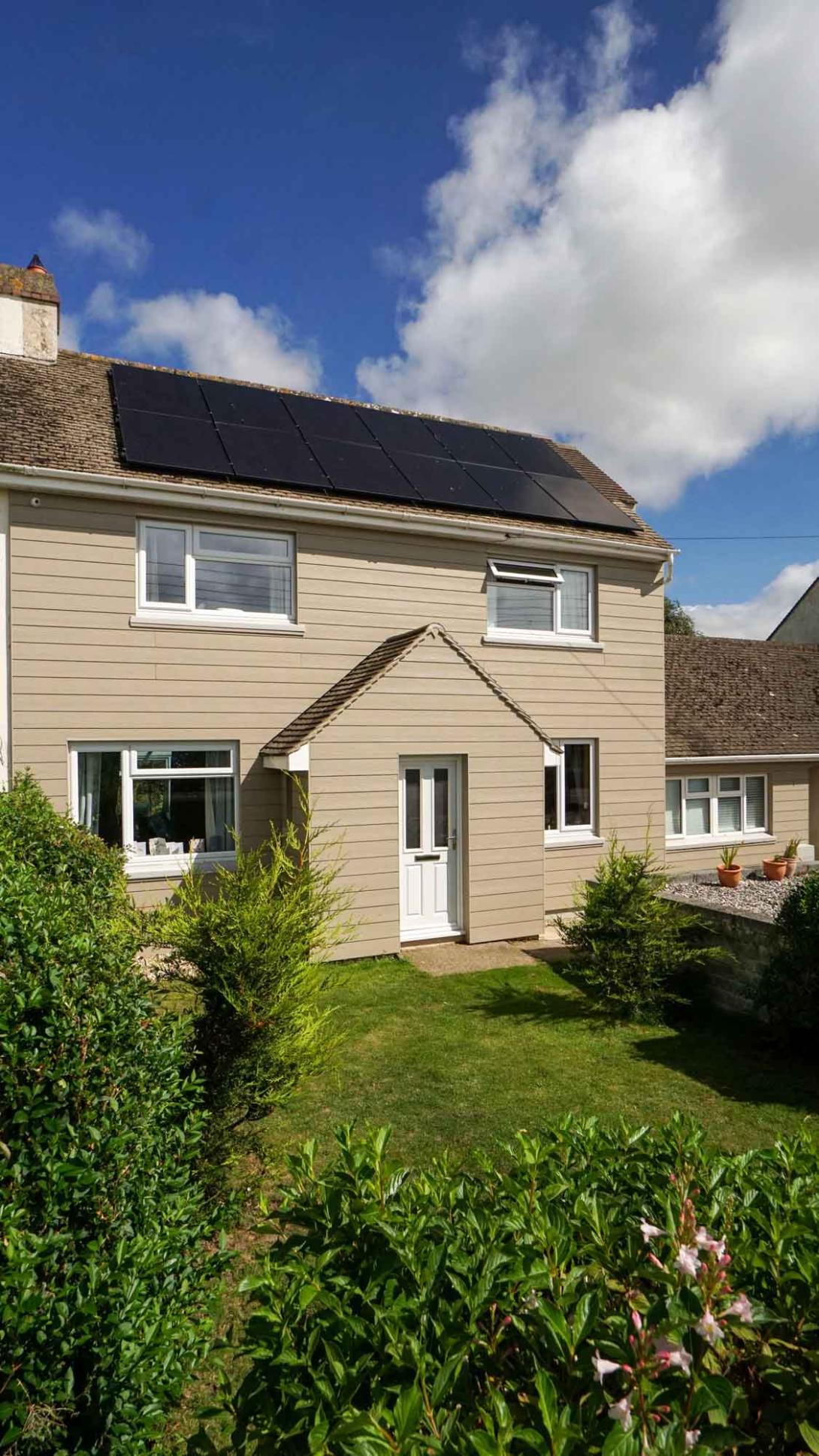 House featuring cladding