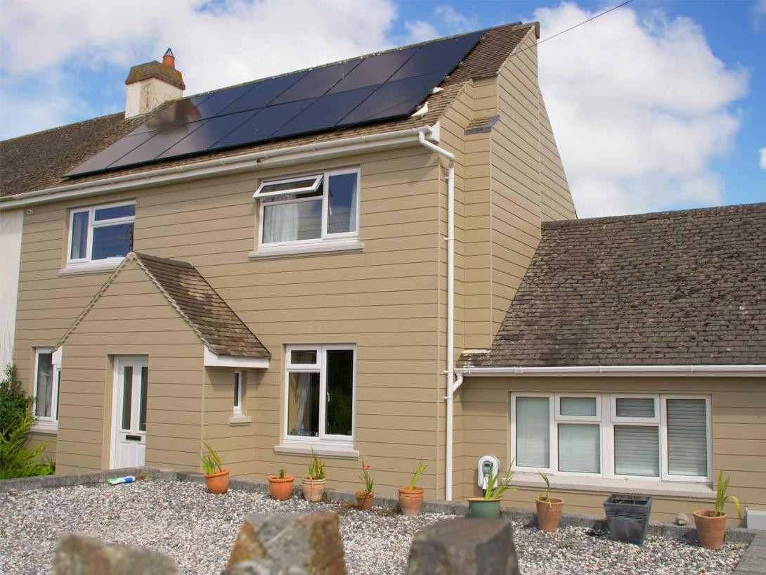 uPVC Windows to a cladded home