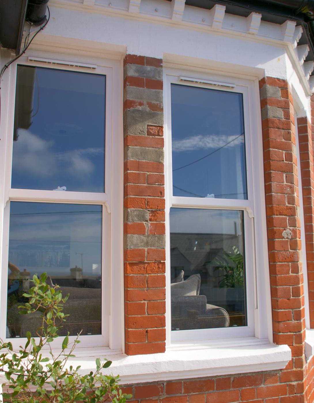 Striking bay windows fitted by the team at Woodstock Windows