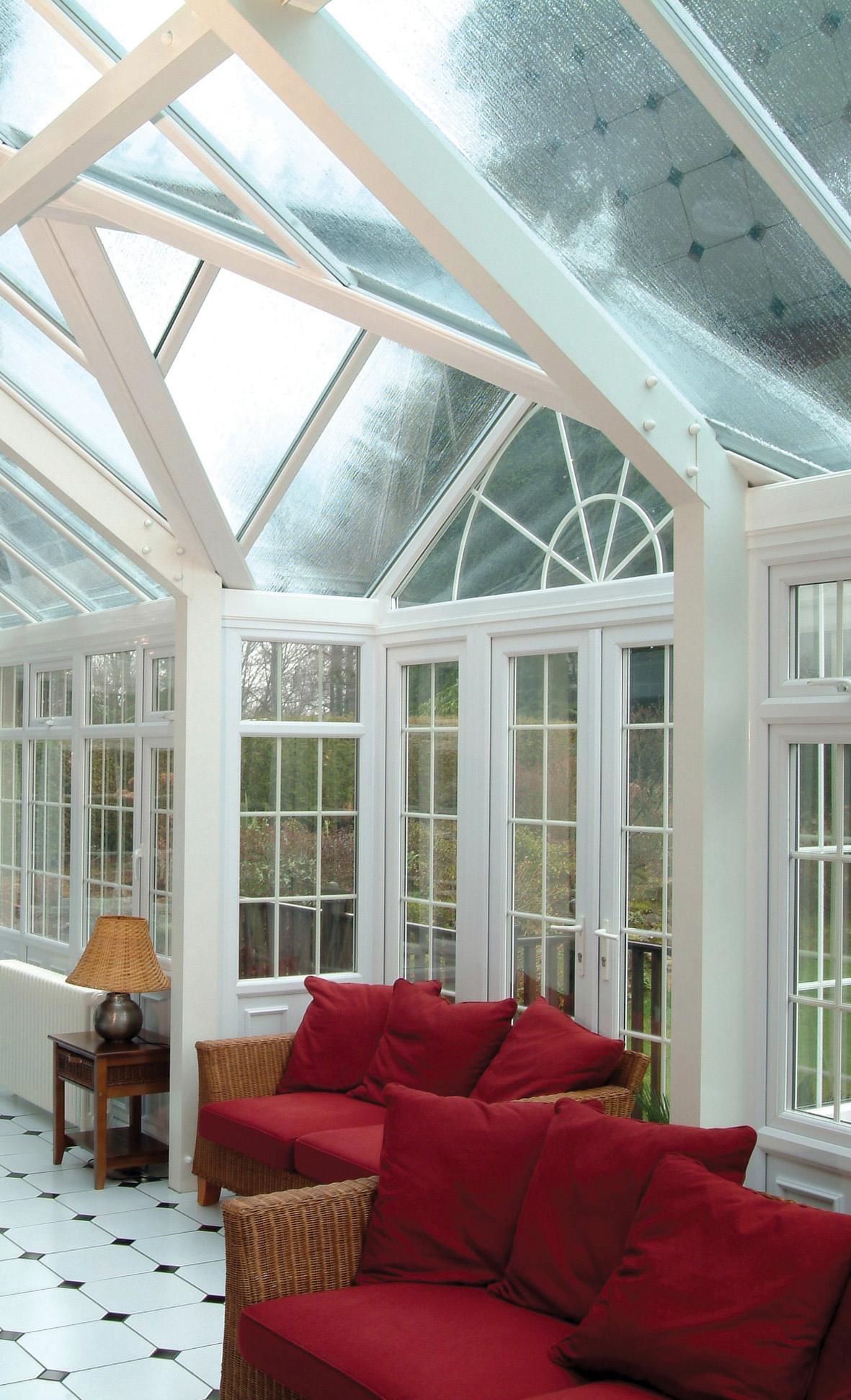 Wood framed conservatory Saunton